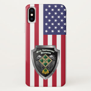 Capa Para iPhone Da Case-Mate 4ª Divisão de Infantaria "Steadfast and Loyal"
