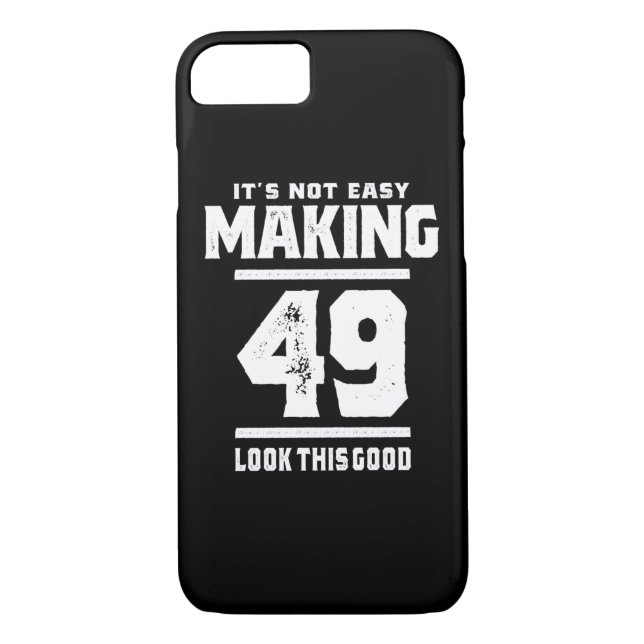 Capa Para iPhone, Case-Mate 49 anos - 49.º presente engraçado de aniversário (Verso)