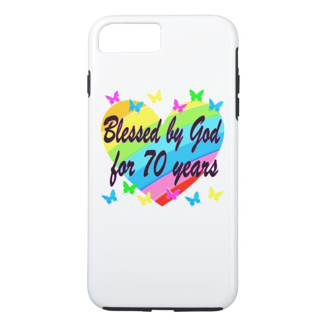 CAPA PARA iPhone, Case-Mate  70 CHRISTIAN BIRTHDAY HEART DESIGN (Verso)