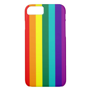 Capa iPhone 8/ 7 7 Stripes Rainbow Pride