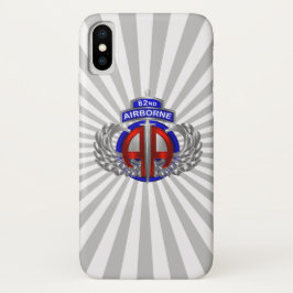 Capa Para iPhone Da Case-Mate 82.ª Divisão de Voo Aéreo Raios Sun