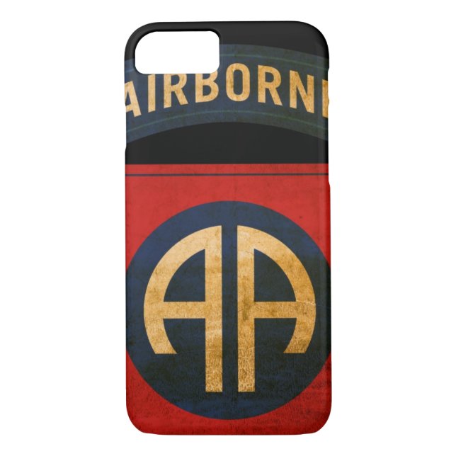 Capa Para iPhone, Case-Mate 82nd iPhone afligido divisão aerotransportada 7 (Verso)