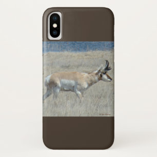 Capa Para iPhone X A25 Pronghorn Antelope