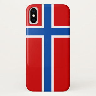 Capa Para iPhone X A bandeira de Noruega