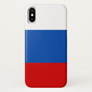 Capa Para iPhone X A bandeira de Rússia