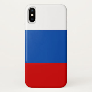 Capa Para iPhone X A bandeira de Rússia