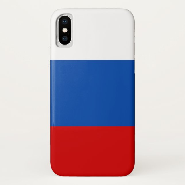 Capa Para iPhone, Case-Mate A bandeira de Rússia (Verso)