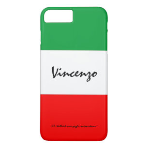 Capa Para iPhone Da Case-Mate A bandeira italiana colore branco verde e o