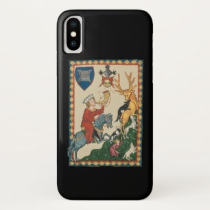 Capa Para iPhone Da Case-Mate A Caça Stag, Arte Medieval do Século 14