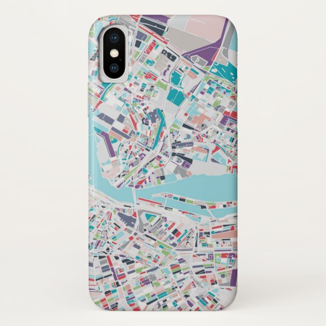 Capa Para iPhone, Case-Mate A cidade de Amsterdão (Verso)