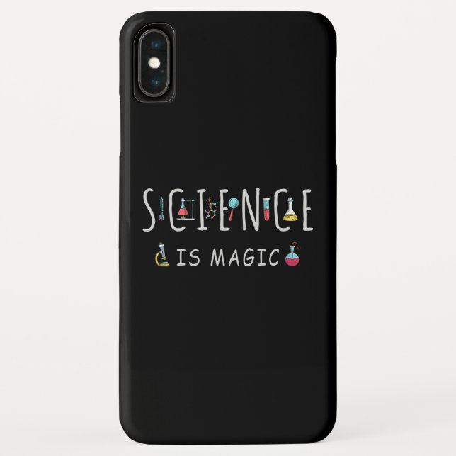 Capa Para iPhone, Case-Mate A ciência é mágica (Verso)