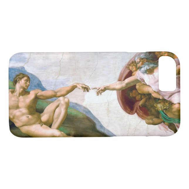 Capa Para iPhone, Case-Mate A Criação de Adão, Michelangelo, 1508-1512 (Verso (Horizontal))