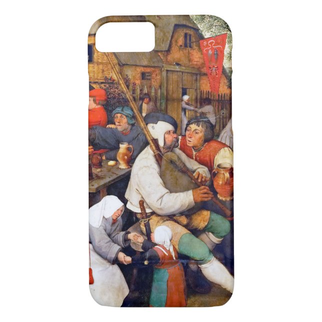 Capa Para iPhone, Case-Mate A dança camponesa, Pieter Bruegel (Verso)