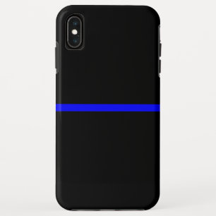 Capa Para iPhone XS Max A Declaração Simbólica De Linha Azul