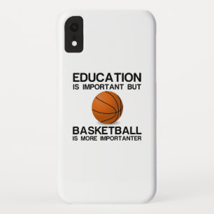 CAPA PARA iPhone DA Case-Mate A EDUCAÇÃO IMPORTANTE DE BASQUETE É MAIS IMPORT