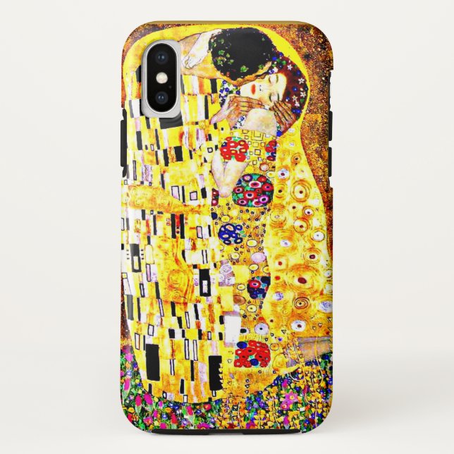 Capa Para iPhone, Case-Mate A famosa pintura de Gustav Klimt (Verso)
