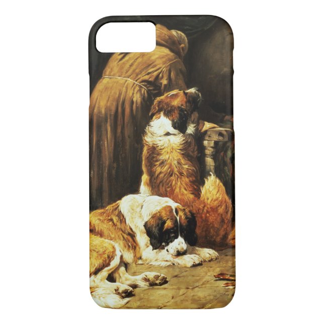 Capa Para iPhone, Case-Mate A fé de St Bernard (Verso)