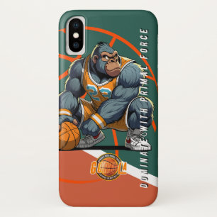 Capa Para iPhone Da Case-Mate A Força Primal do Basquetebol
