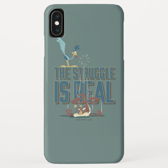 Capa Para iPhone, Case-Mate A Luta É Real ROAD RUNNER™ & Wile E. Coyote (Verso)