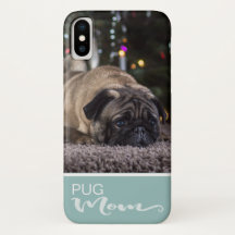 A mamã do Pug adiciona sua foto do cão