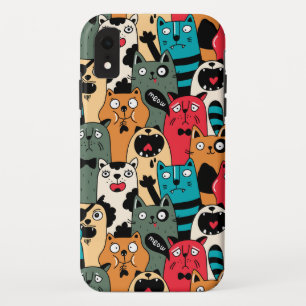 Capa Para iPhone Da Case-Mate A multidão de gatos