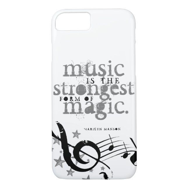 Capa Para iPhone, Case-Mate A música é mágica! (Verso)