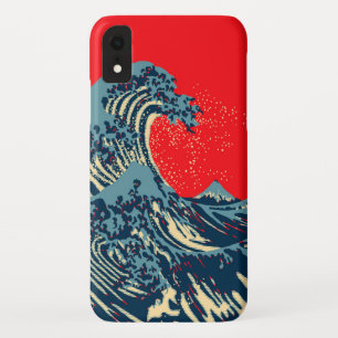 Capa Para iPhone Da Case-Mate A onda do Excelente Hokusai em estilo colorido