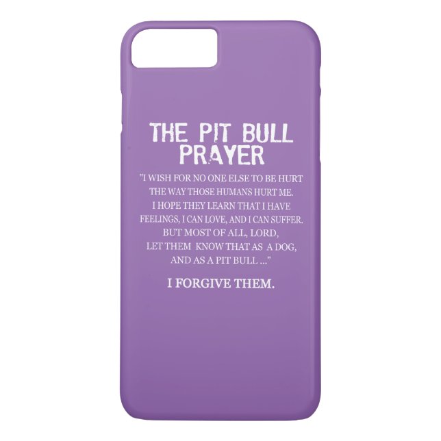 Capa Para iPhone, Case-Mate A oração do pitbull (Verso)