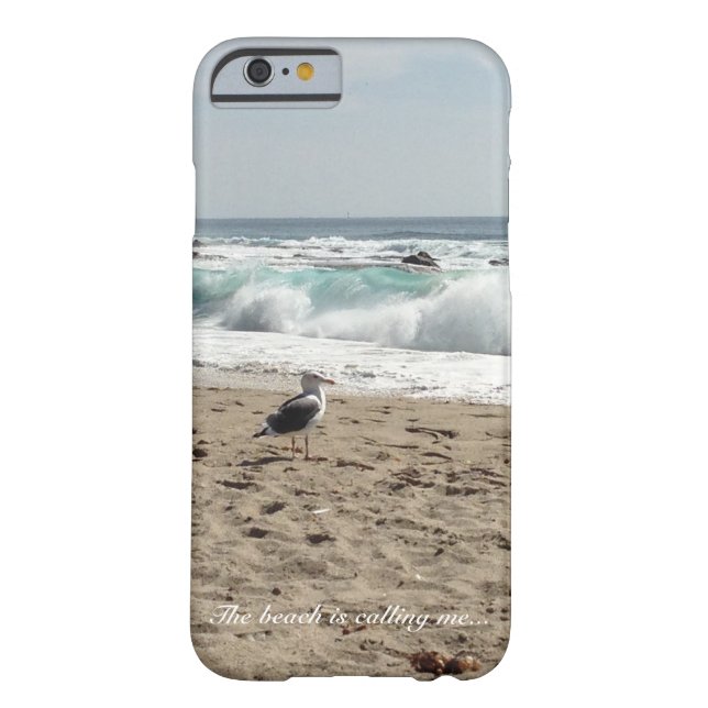 Capa Para iPhone, Case-Mate A praia está chamando-me - caso do iPhone 6 (Verso)
