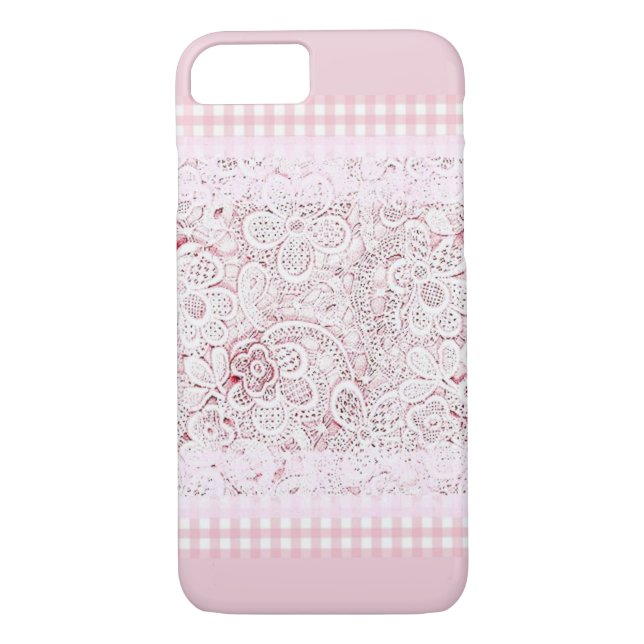 Capa Para iPhone, Case-Mate A rosa e o lugar (Verso)