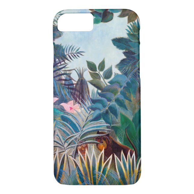 Capa Para iPhone, Case-Mate A Selva Equatorial, Rousseau (Verso)