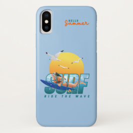 Capa Para iPhone Da Case-Mate A surfista anda pela onda | F)