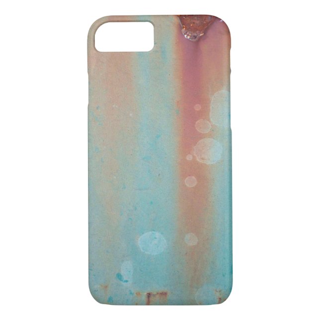 Capa Para iPhone, Case-Mate A turquesa oxidou metal (Verso)