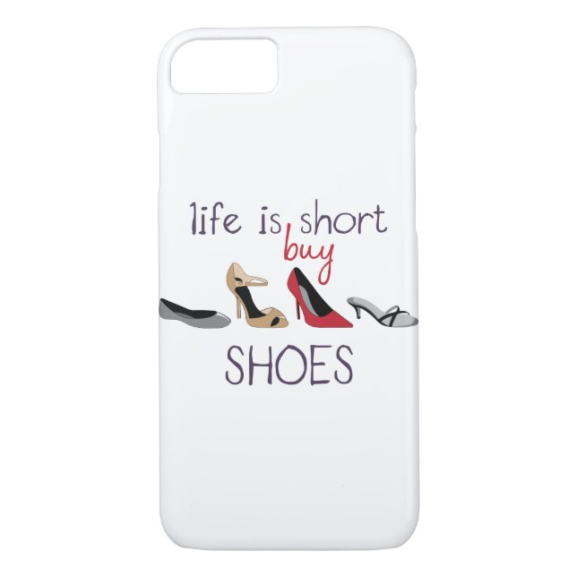 Capa Para iPhone, Case-Mate A Vida É Curta (Verso)