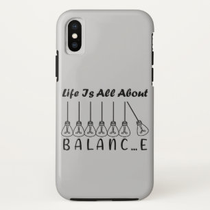 Capa Para iPhone Da Case-Mate A vida é toda sobre equilíbrio motivação inspiraçã