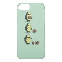 Abacate e miúdos do abacate