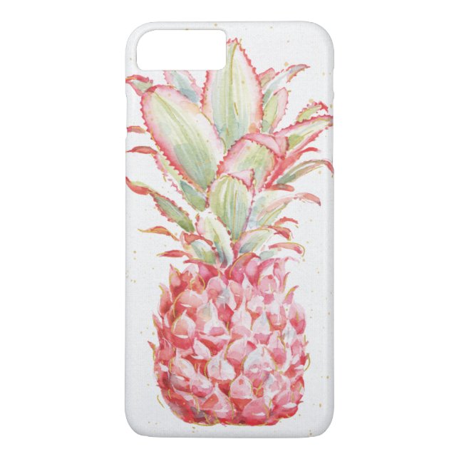 Capa Para iPhone, Case-Mate Abacaxi | cor-de-rosa tropical (Verso)