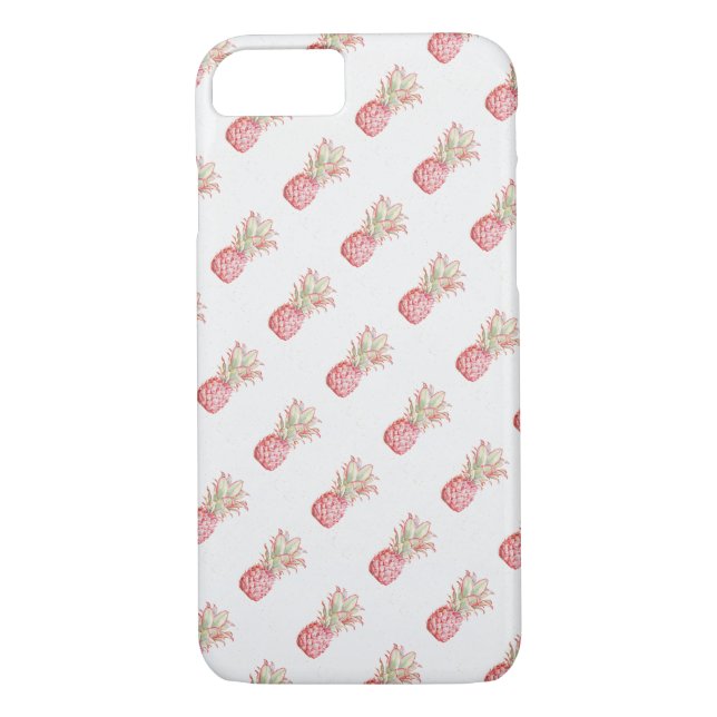 Capa Para iPhone, Case-Mate Abacaxi | cor-de-rosa tropical (Verso)