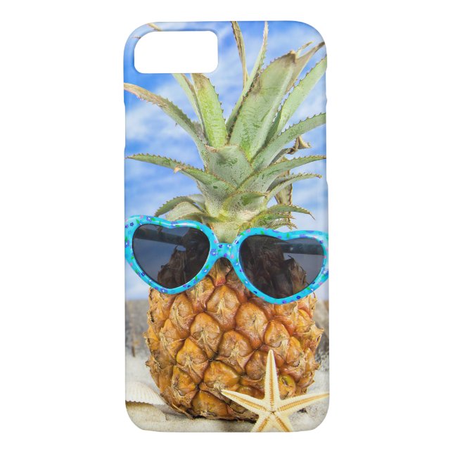 Capa Para iPhone, Case-Mate abacaxi em óculos de sol (Verso)