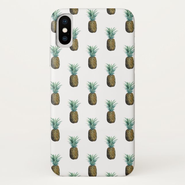 Capa Para iPhone, Case-Mate Abacaxi Tropical Aquarela (Verso)