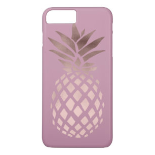 Capa Para iPhone Da Case-Mate abacaxi tropical rosa de ouro com pintinho elegant