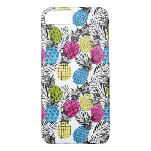 Capa Para iPhone Da Case-Mate Abacaxis e folhas de palmeira do pop art