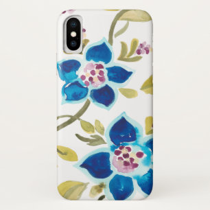 Capa Para iPhone Da Case-Mate Abbey Floral Azulejos - Blue Blooms