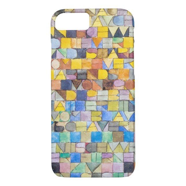 Capa Para iPhone, Case-Mate ABC (Alfabeto), Paul Klee (Verso)
