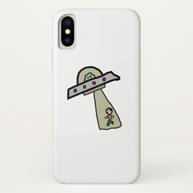 Capa Para iPhone, Case-Mate Abdução de alienígenas (Verso)