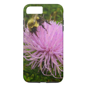 Capa Para iPhone Da Case-Mate Abelha na Flor de Cardo Natureza