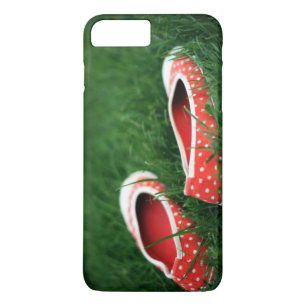 Capa Para iPhone Da Case-Mate Abóbora Vermelha Verde com Polkadots Brancos