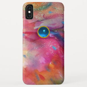 Capa Para iPhone Da Case-Mate ABSTRATO Azul-apphire-Gemstone FUCHSIA PINK