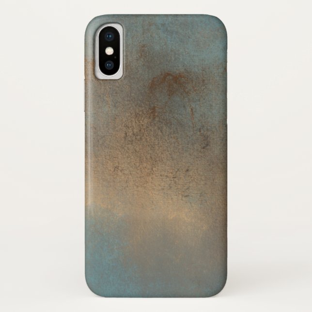 Capa Para iPhone, Case-Mate Abstrato Blues Brown Art (Verso)
