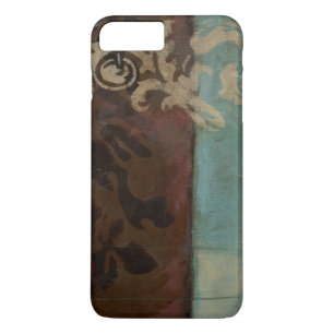 Capa iPhone 8 Plus/7 Plus Abstrato Damask Tapeçaria por Jennifer Goldberger